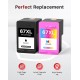 HP 67XL Black Ink Cartridge Compatible High Yield