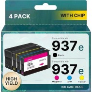 HP 937e Full Set Ink Cartridge Inksale Brand