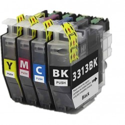 Brother LC3313 ink Cartridges Full Set BK+C+Y+M