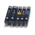 Compatible Canon PGI5+CLI8 PM+BK+C+M+Y Ink Cartridge for pixma Full Set