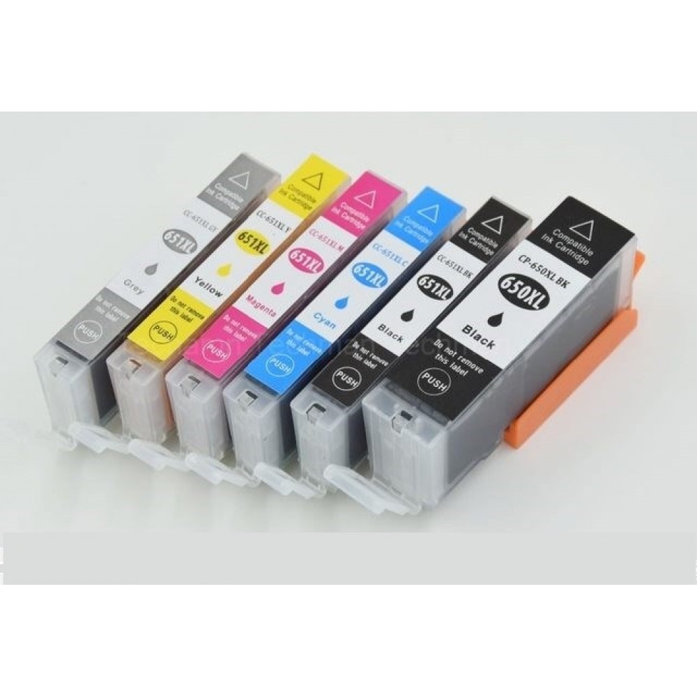 M Ink Canon Pixma MG7160 Ink Cartridge PGi650/CLI651 XL