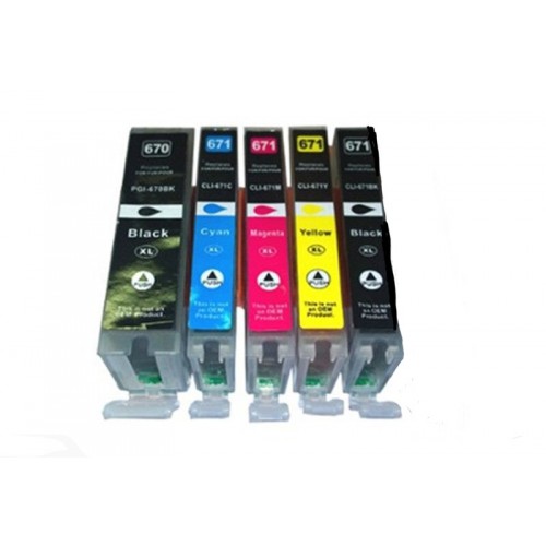 Compatible Canon CLI671XL Ink Cartridge
