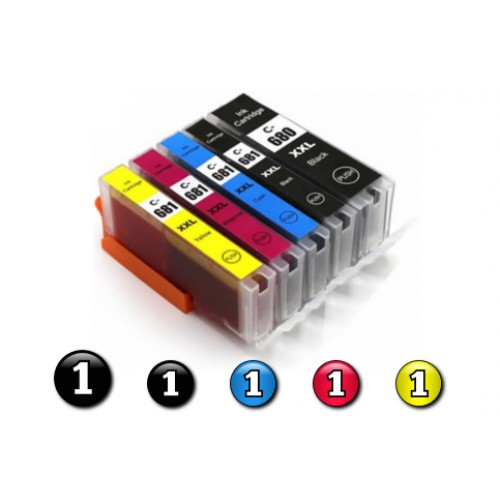 Compatible Canon PGI680XXL CLI681XXL Ink Cartridge Full Set