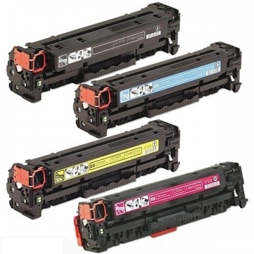 Compatible HP 304A CC530A+CC531A+CC532A+CC533A Toner BK+C+M+Y Full Set