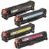 Compatible HP 304A CC530A+CC531A+CC532A+CC533A Toner BK+C+M+Y Full Set