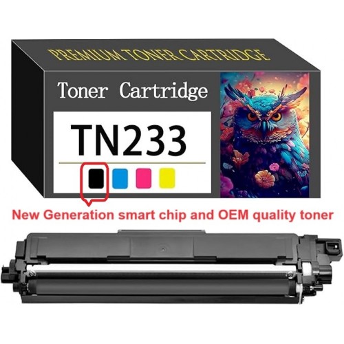 Brother TN233BK Black Toner Cartridge Premium Compatible Brother TN233BK Black Toner Cartridge Premium Compatible