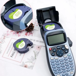 91200 Dymo LetraTag 12mm x 4m Paper Tape Black on White Compatible 91200 Dymo LetraTag 12mm x 4m Paper Tape Black on White Compatible