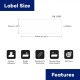 DK-11201 Compatible Brother Thermal Label 29mm x 90mm - 400 labels DK-11201 Compatible Brother Thermal Label 29mm x 90mm - 400 labels