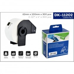 Brother DK11202 label tape compatible