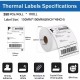 Courier / shipping Labels 4x6 inch (100mm*150mm) 350 Labels/Roll