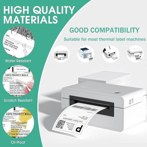 Courier / shipping Labels 4x6 inch (100mm*150mm) 300 Labels/Roll