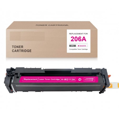 HP 206A W2113A Magenta Toner Cartridge for M283fdw Compatible without Smart Chips HP 206A W2113A Magenta Toner Cartridge for M283fdw Compatible without Smart Chips