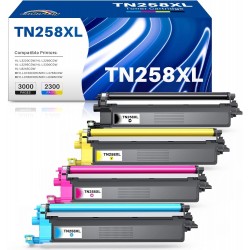 Brother TN258XL High Yield Toner Full Set Compatible Premium